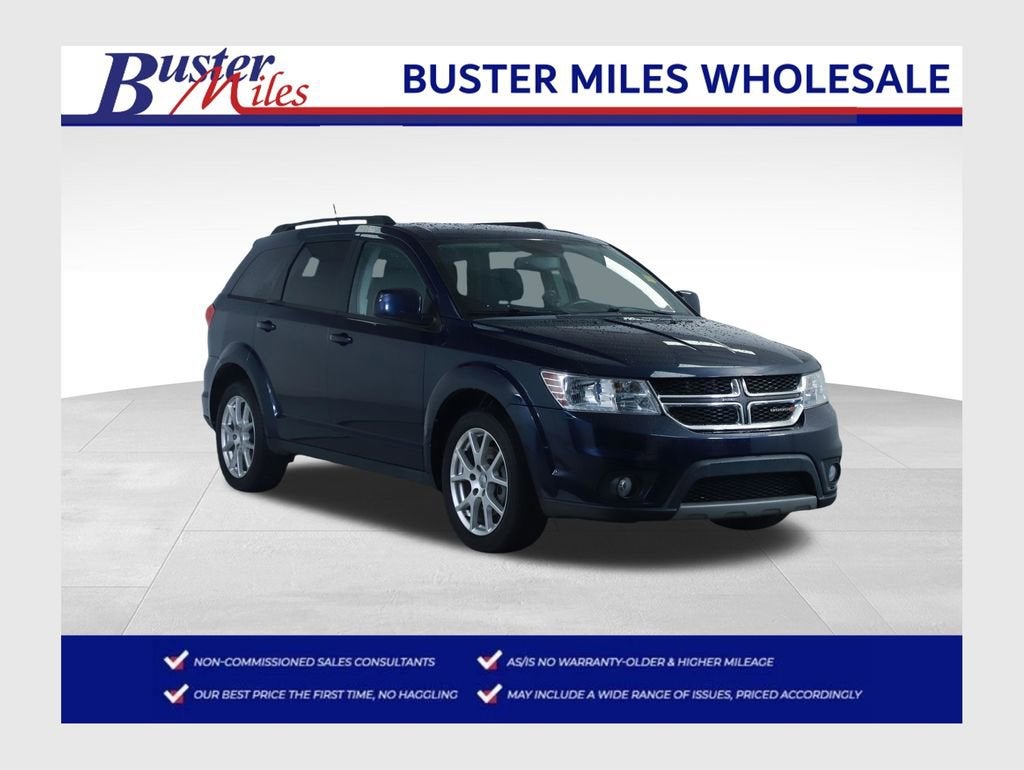 2017 Dodge Journey SXT in Blue — front three-quarter view