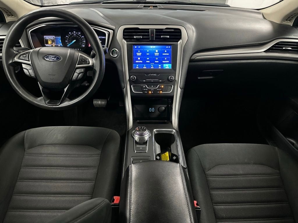2020 Ford Fusion — rear three-quarter view