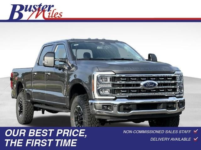 2026 Ford F-350SD Lariat in Carbonized Gray Metallic — front three-quarter view